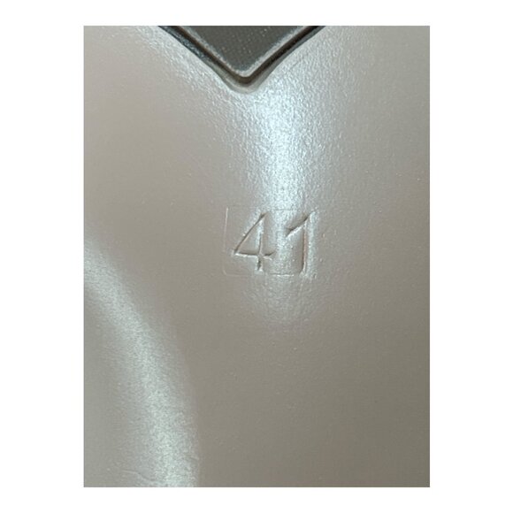 Women's Silver Sequin Glitter Sparkly Ankle Boots - US 9.5/EU 41 - Picture 6 of 6